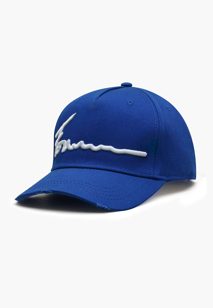Signature Baseball Cap Bleu