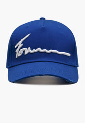 Signature Baseball Cap Bleu
