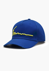 Signature Baseball Cap Bleu