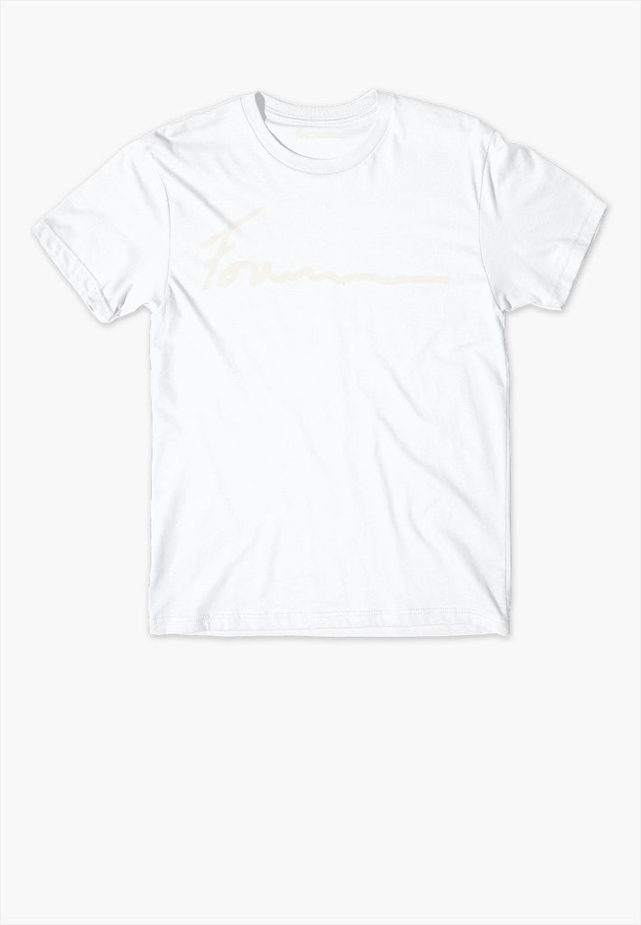 T-shirt Signature Blanc